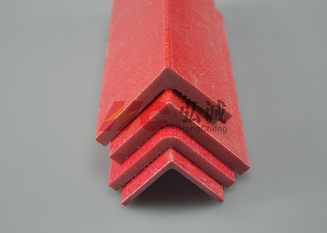 GPO-3 pultruded profile L angle / polyester pultruded shape L angle with high tensile strength