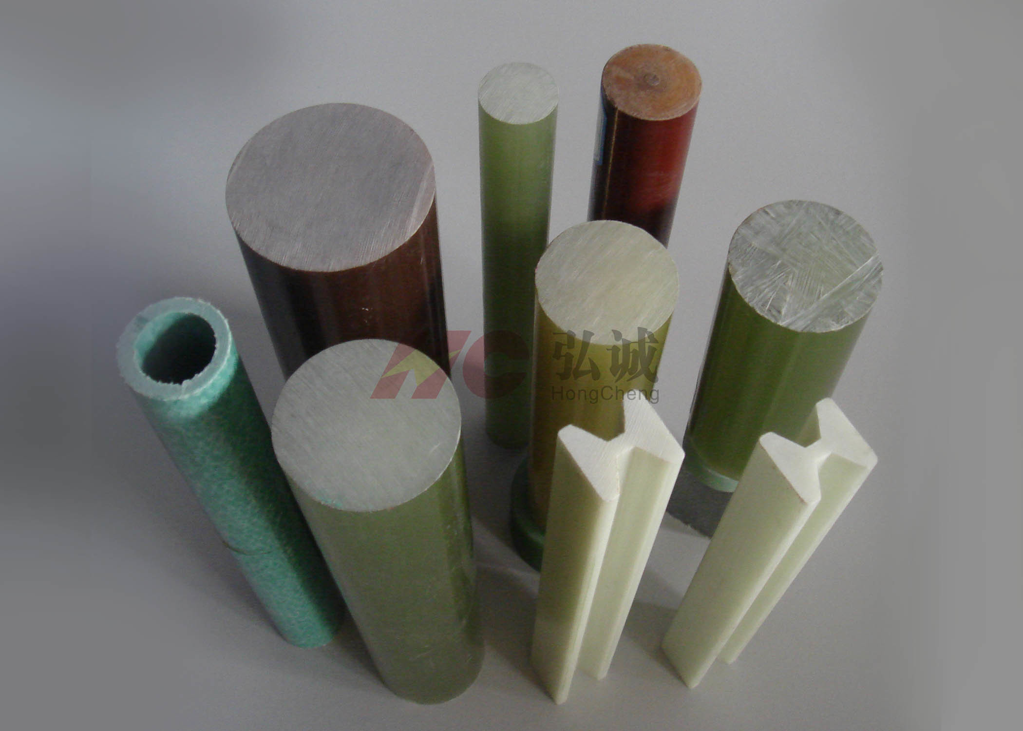 Epoxy Pultruded Fiberglass Rod / Fiberglass Dowel Rods For Humid
