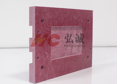 Red GPO3 Fiberglass Sheet Applied Transformer Top - Cover And Bottom Cover