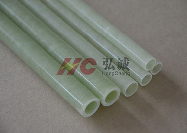 Light Green Epoxy Pultruded Fiberglass Tube Added Imported Fire Retardant