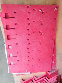 Red Color GPO -3 Laminated Sheet CNC Machined Parts With UL Recognized