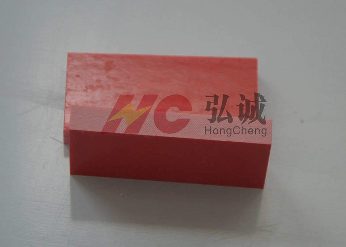 Red GPO3 Fiberglass Sheet Applied Transformer Top - Cover And Bottom Cover