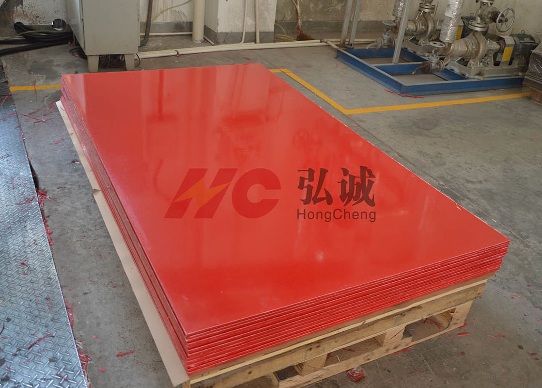 Halogen Free Red Laminate Sheet Electrical Insulation With High Strength