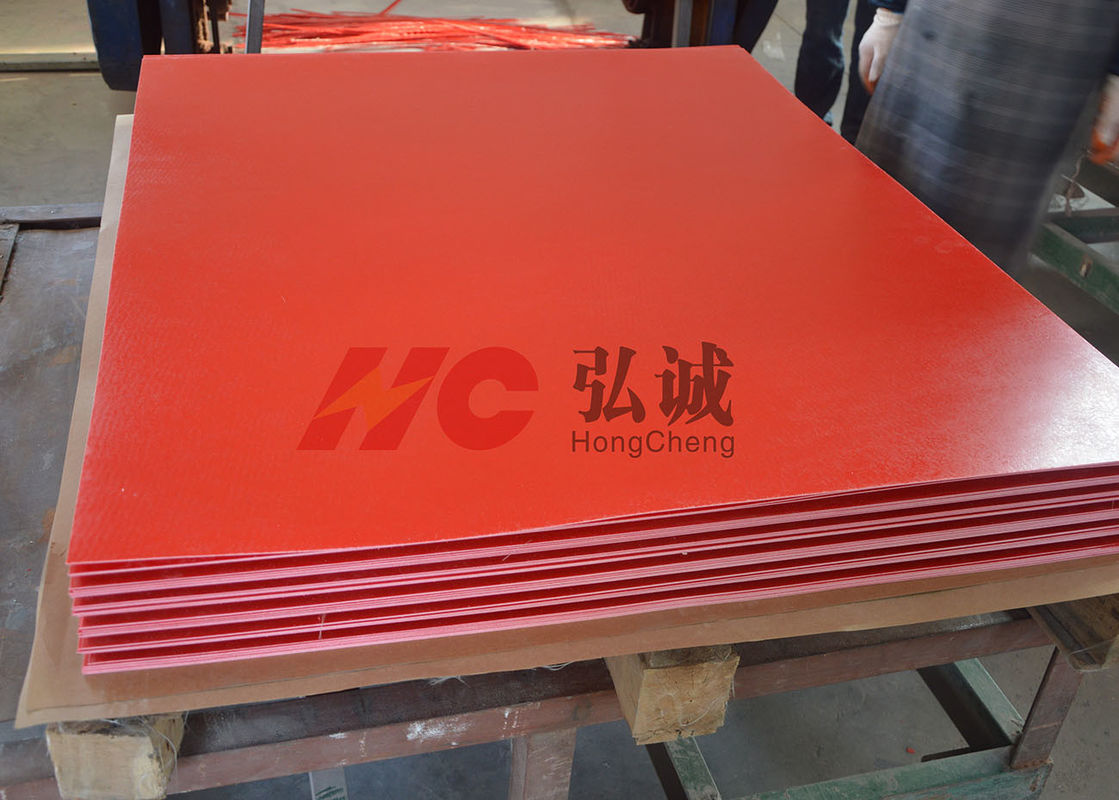 Flame Resistant Red Laminate Sheet High - Flexural And High - Impact Strength