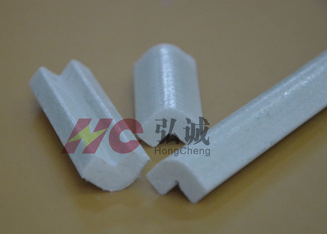 180℃ Heat Resistance Pultruded Corner Bone , Gpo - 3 Insulation Profile Corner Bone