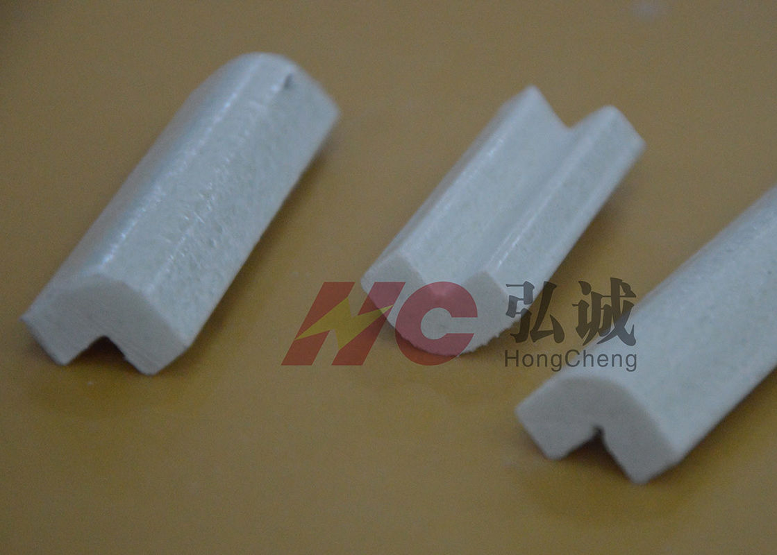 180℃ Heat Resistance Pultruded Corner Bone , Gpo - 3 Insulation Profile Corner Bone