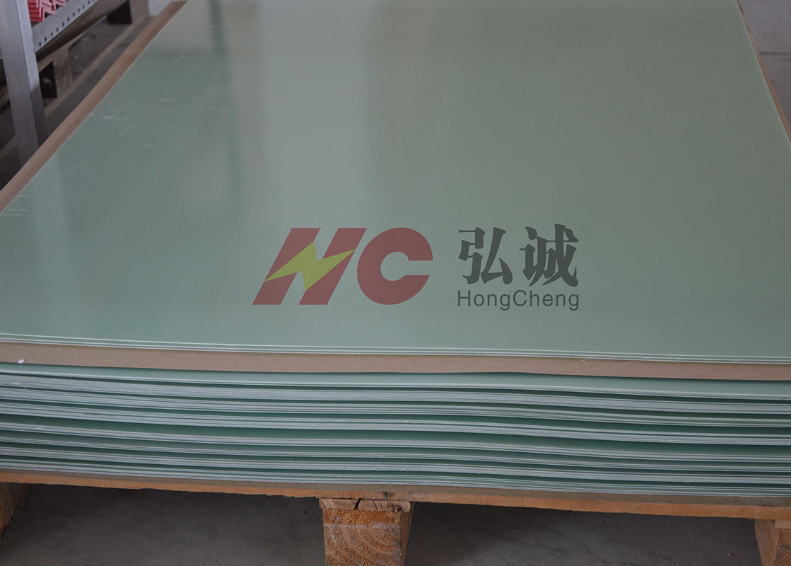 Light Green Glass Epoxy Sheet / G10 Fr4 Sheet Excellent Heat Resistance