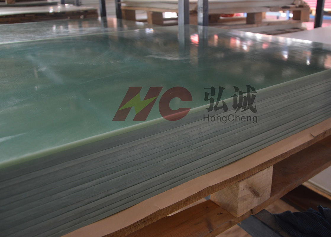 Light Green Glass Epoxy Sheet / G10 Fr4 Sheet Excellent Heat Resistance