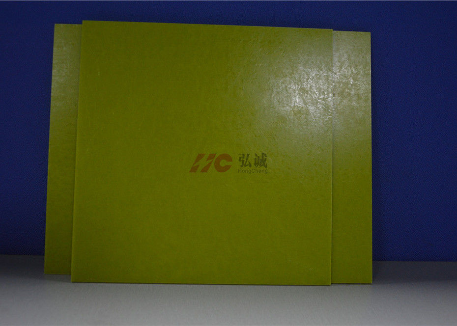 Durable UPGM 203 Insulation Sheet / Yellow Laminate Sheet With RoHS Certified