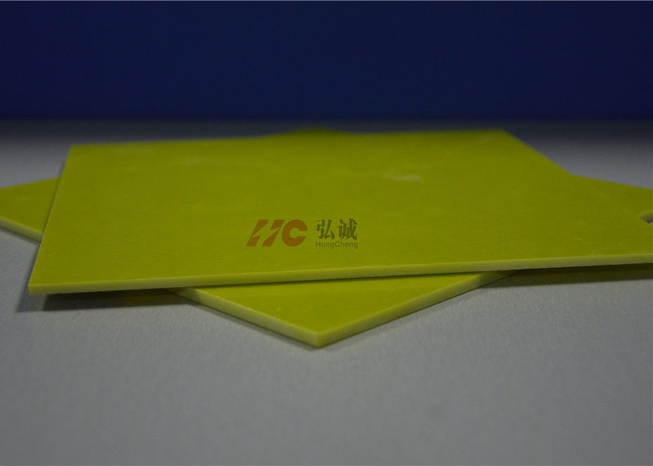 Durable UPGM 203 Insulation Sheet / Yellow Laminate Sheet With RoHS Certified