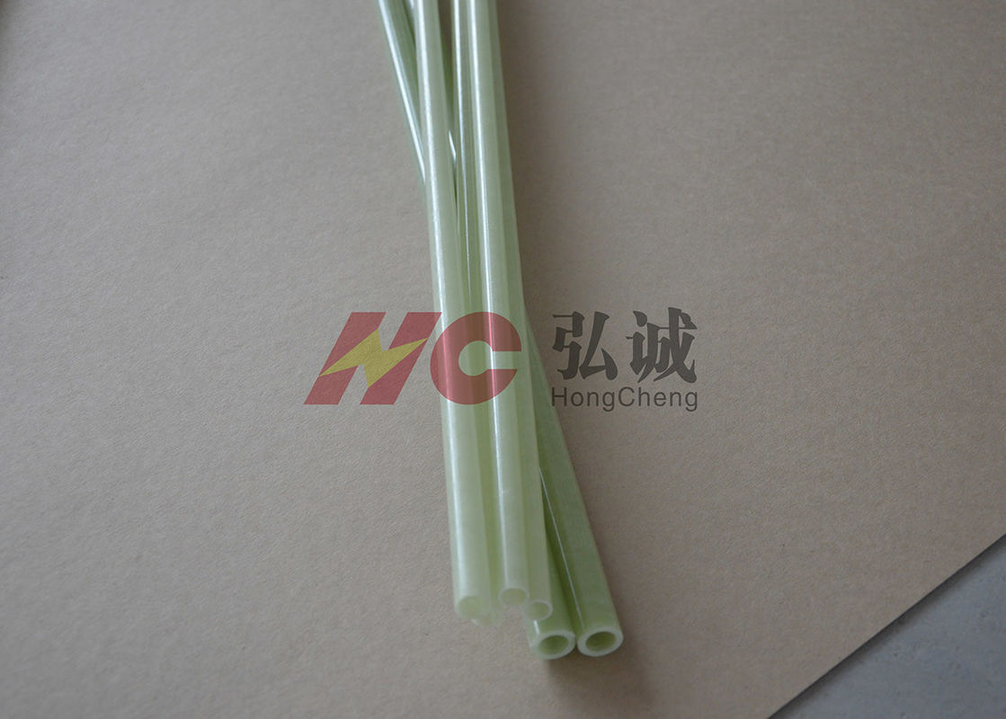 Epoxy Pultruded Fiberglass Round Tube High Tensile Strength And High Performance