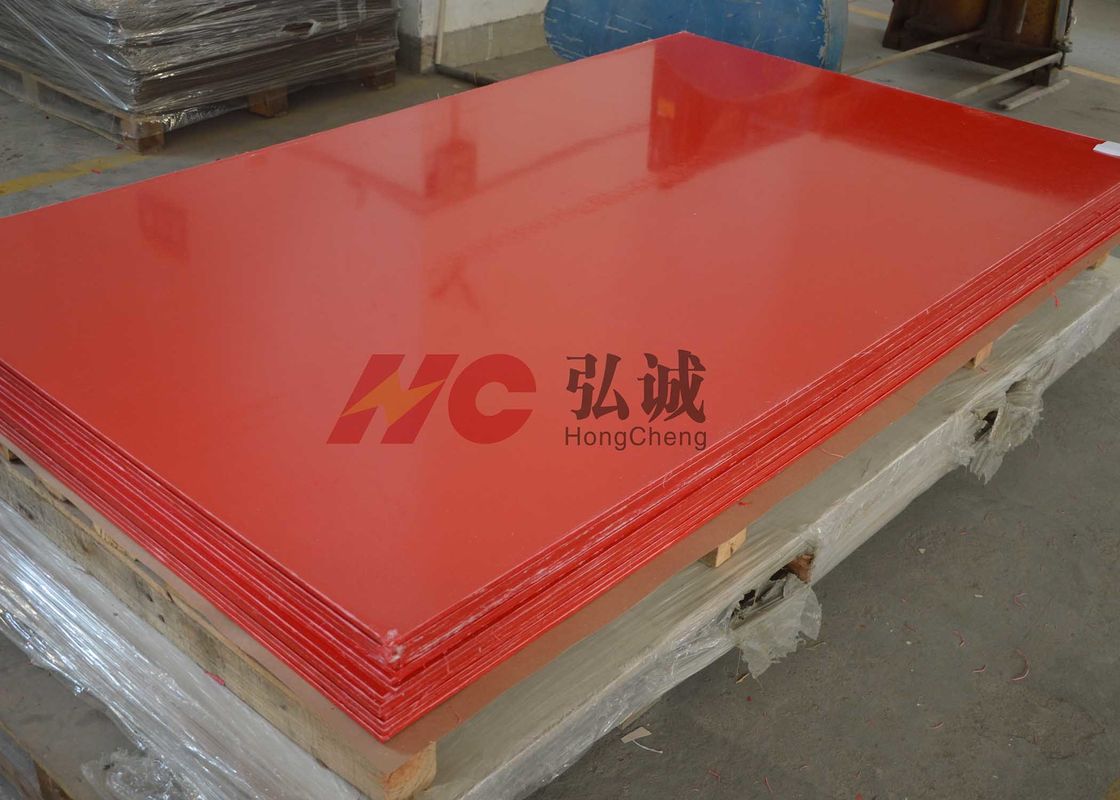 Laminate Red UPGM 203 Sheet Large Size Arc Resistance With High Flexural Strength