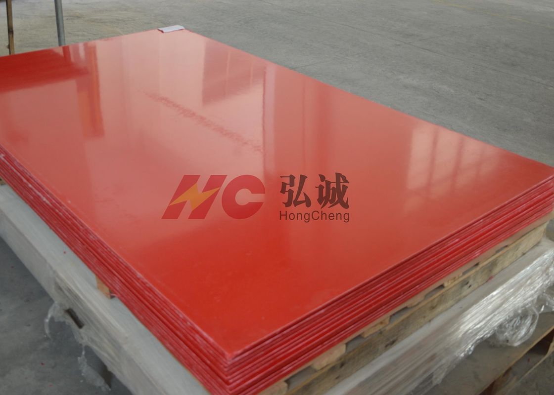 Laminate Red UPGM 203 Sheet Large Size Arc Resistance With High Flexural Strength