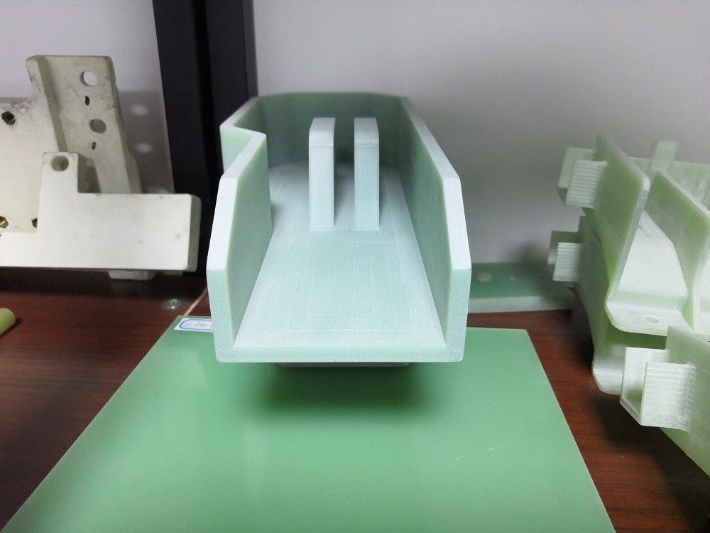 CNC Light Green FR-4 Epoxy Laminated Sheet Machined Parts